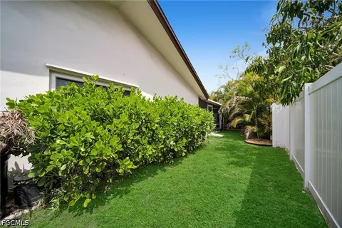 a view of a garden