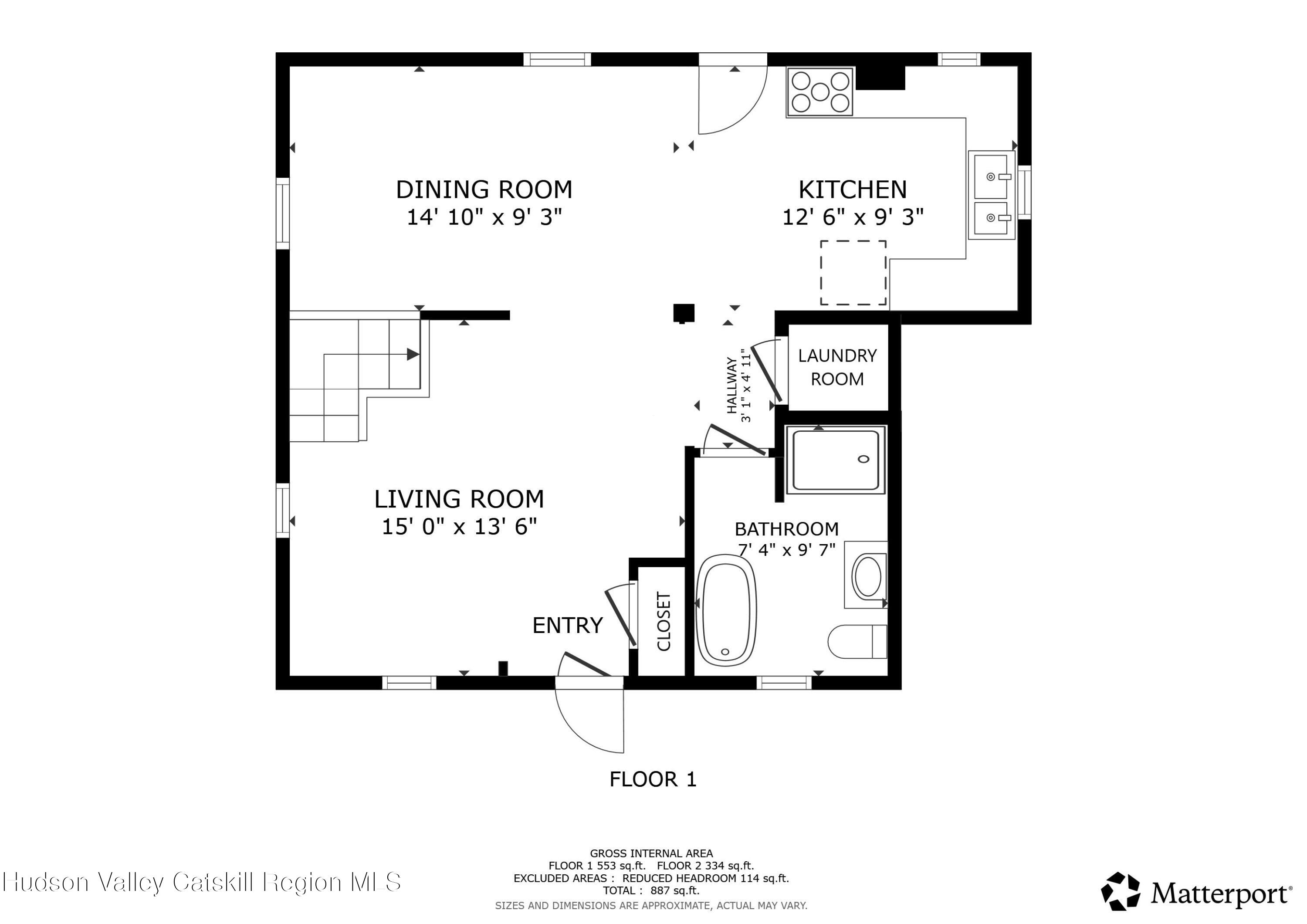 311 Spring Street Port Ewen, NY 12466 - Photo 44 of 45 311SpringStreetConnellyNewYork12417_Floo