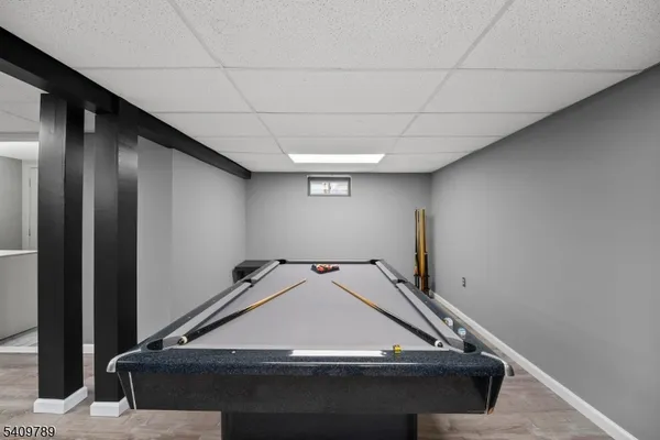 a view of car in garage