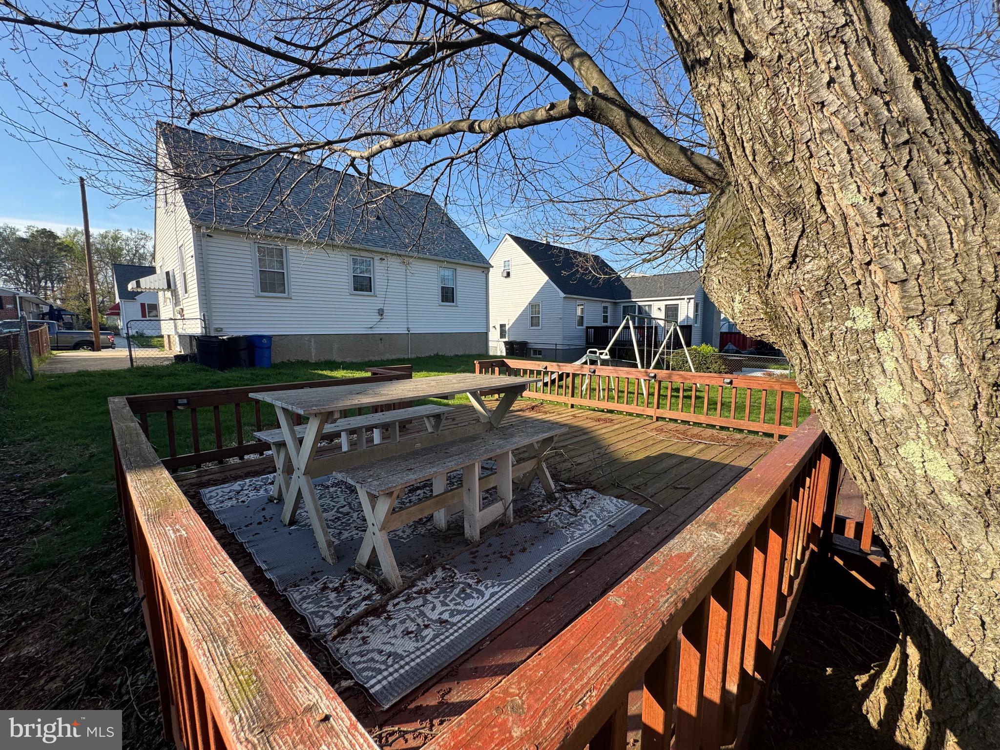 3823 Byfield Road Gwynn Oak, MD 21207 - Photo 39 of 42 a view of a roof deck