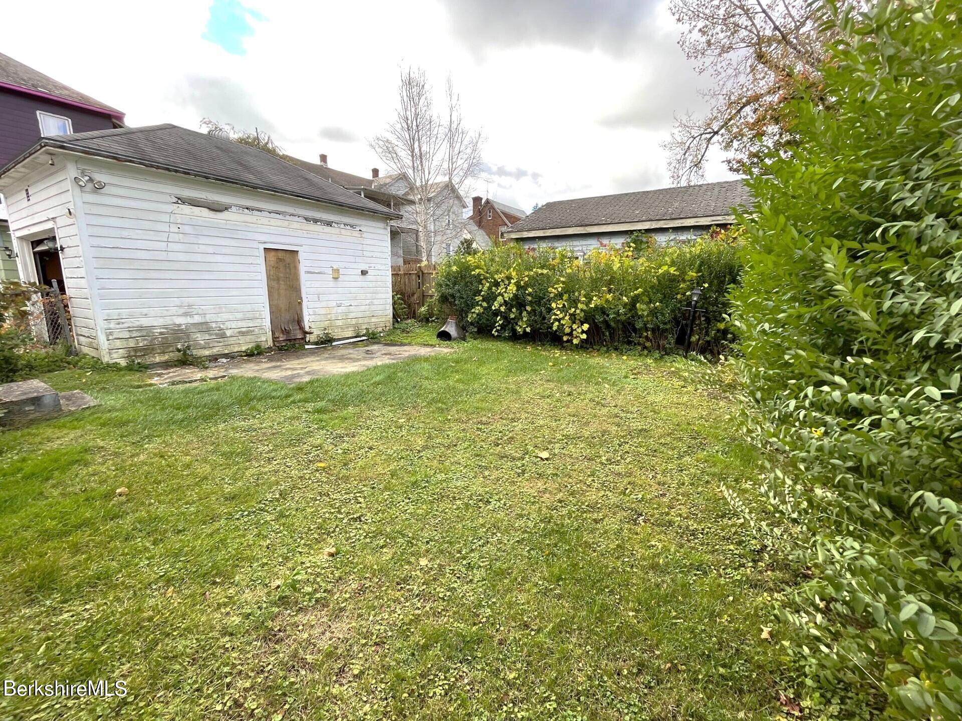 11 Goodrich Street North Adams, MA 01247 - Photo 29 of 35 a view of a backyard of the house