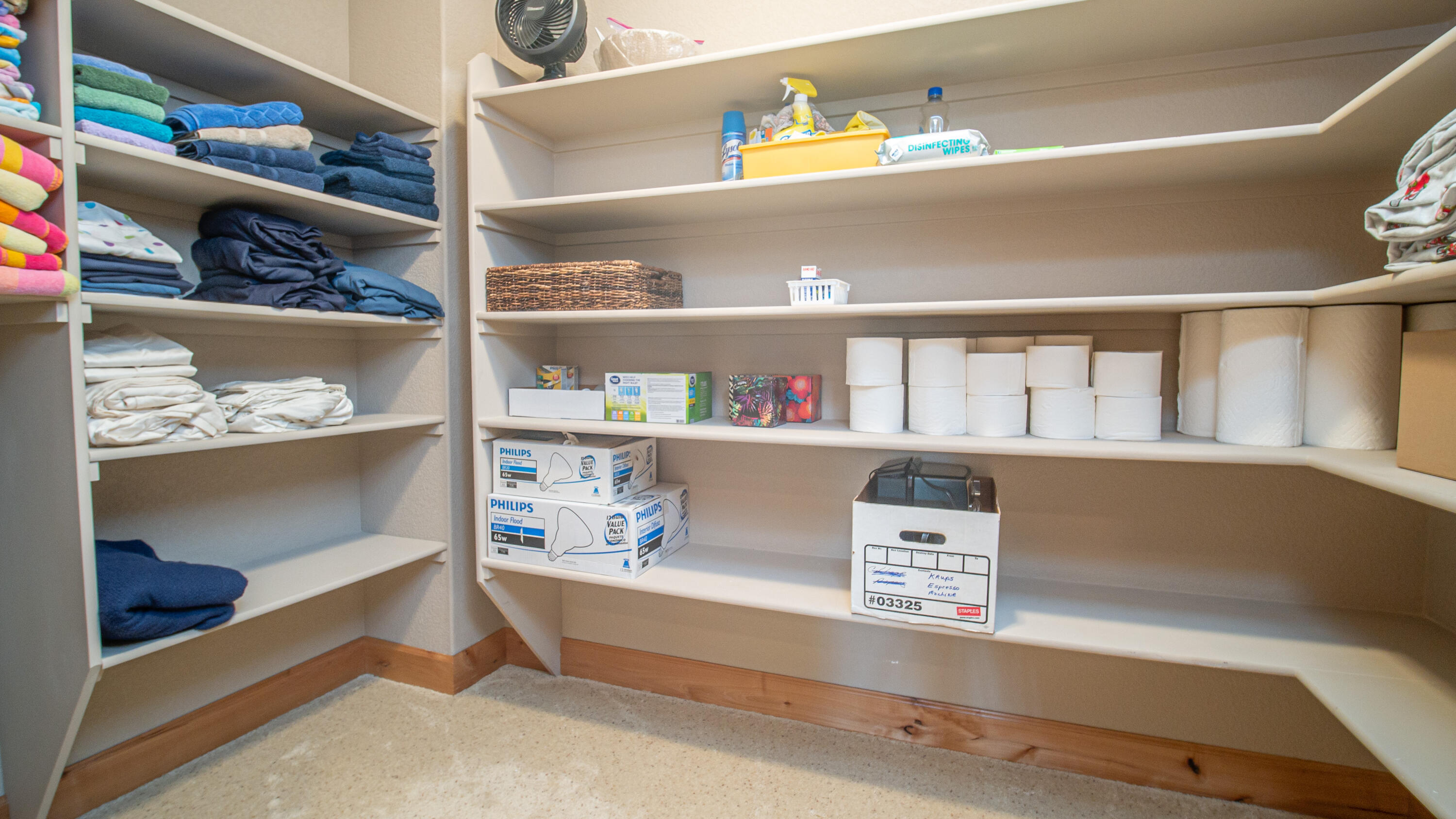 18177 Oregon Loop Sunriver, OR 97707 - Photo 33 of 34 Downstairs Storage Closet