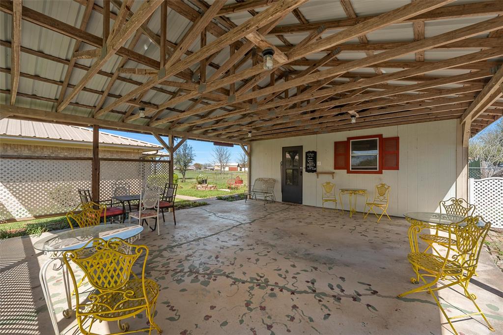 117 North 9th Street Lott, TX 76656 - Photo 20 of 28 View of patio / terrace with outdoor dining space