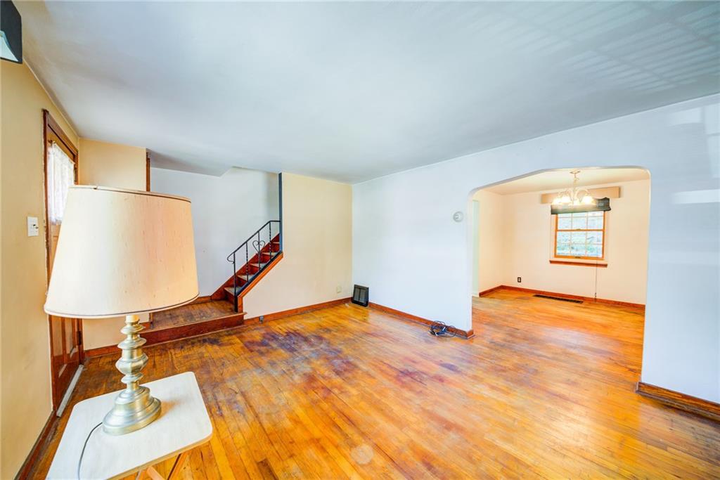 228 East Garden Road Pittsburgh, PA 15227 - Photo 7 of 21 living room open to the dining room