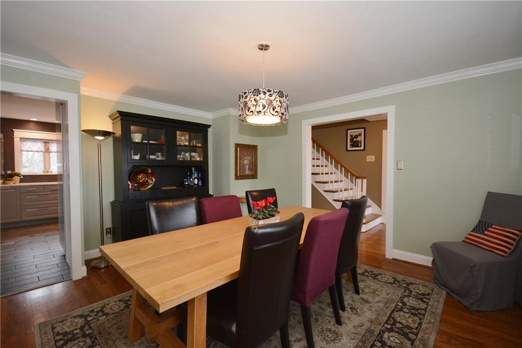 520 Fort Couch Road Pittsburgh, PA 15241 - Photo 3 of 25 a view of a dining room with furniture and wooden floor