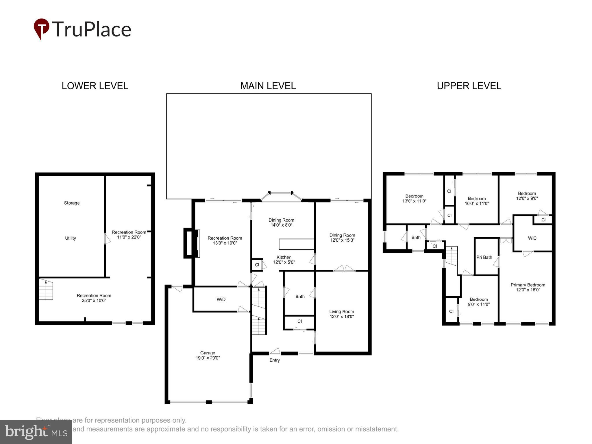 10233 Gainsborough Road Potomac, MD 20854 - Photo 50 of 50 a picture of a floor plan