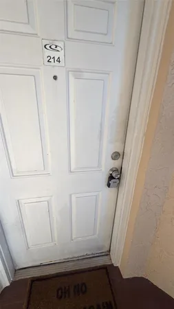 a view of door