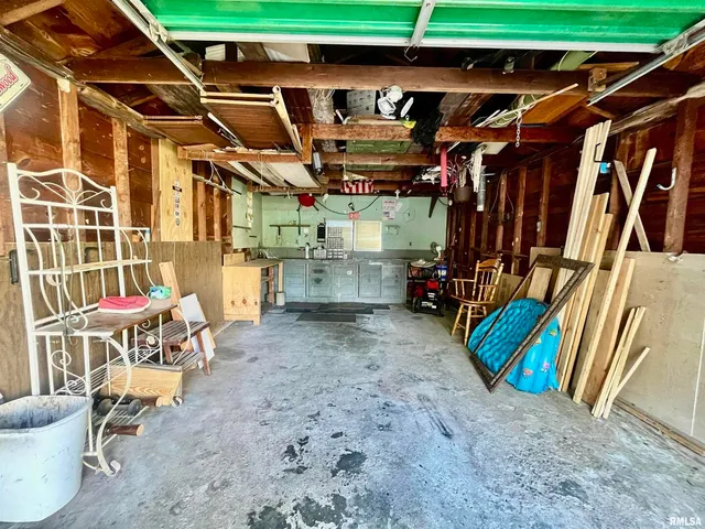 a view of storage and utility room