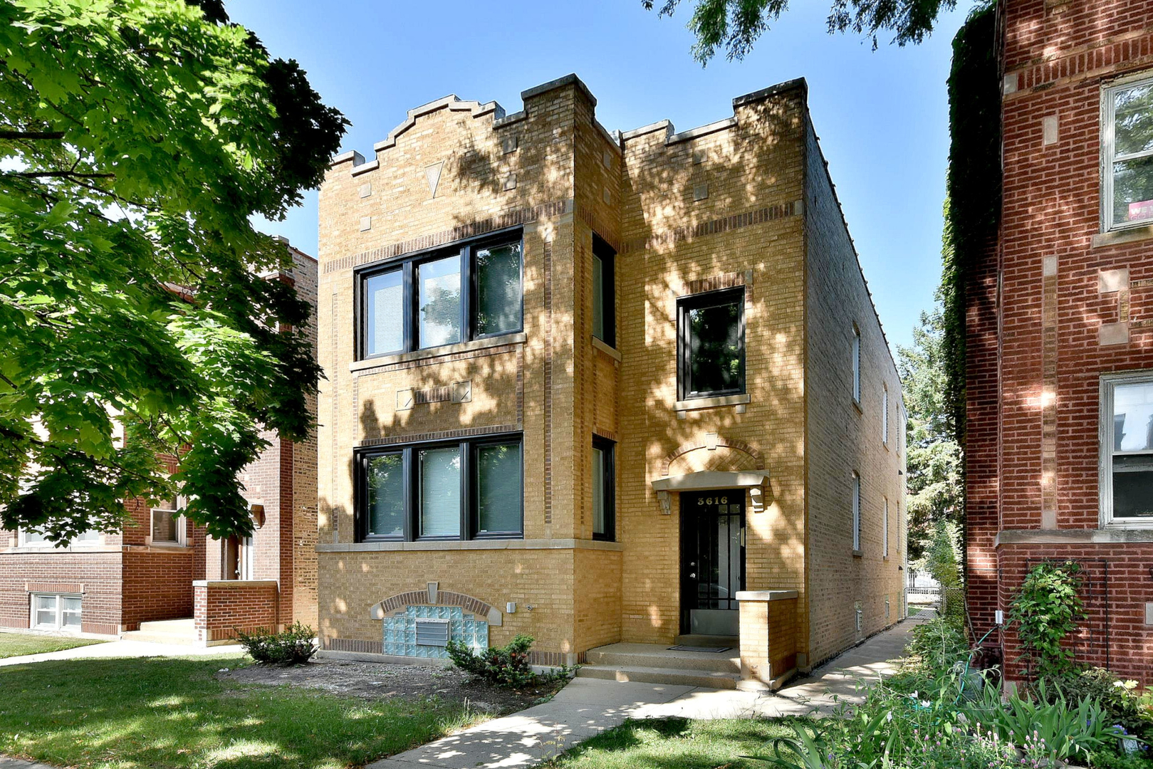 front view of a house