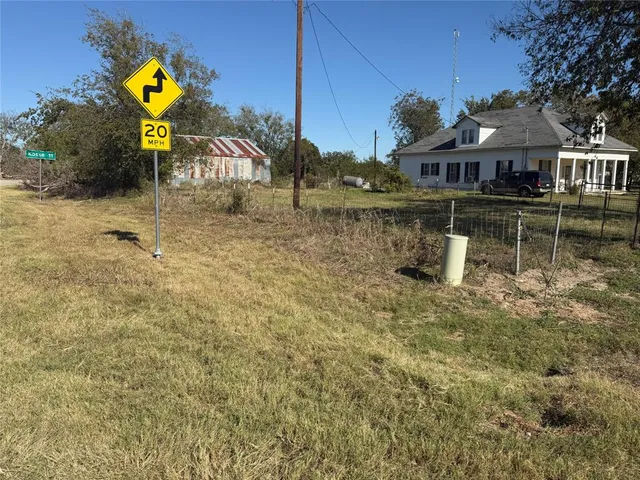a view of outdoor space with sign board