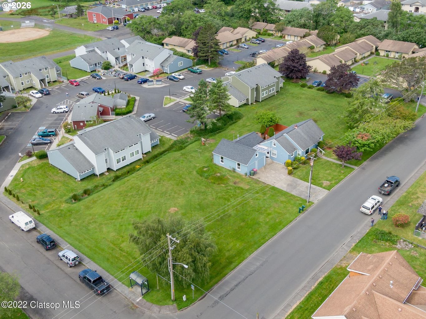 135 Southwest 2nd Street Warrenton, OR 97146 - Photo 6 of 46 an aerial view of a house