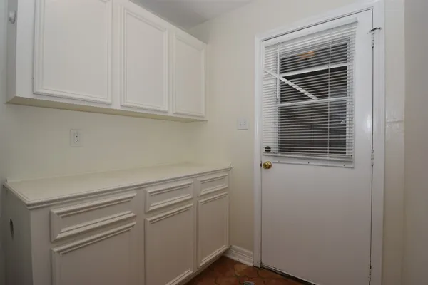 a close view of closet