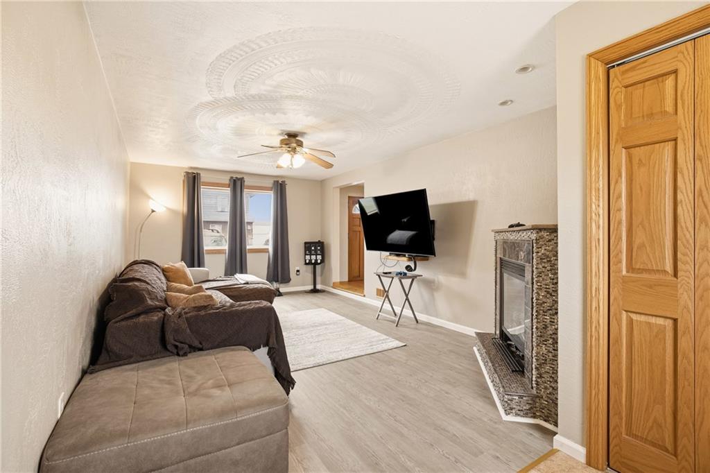 36 3rd Street Cairnbrook, PA 15924 - Photo 21 of 50 a living room with furniture and a flat screen tv