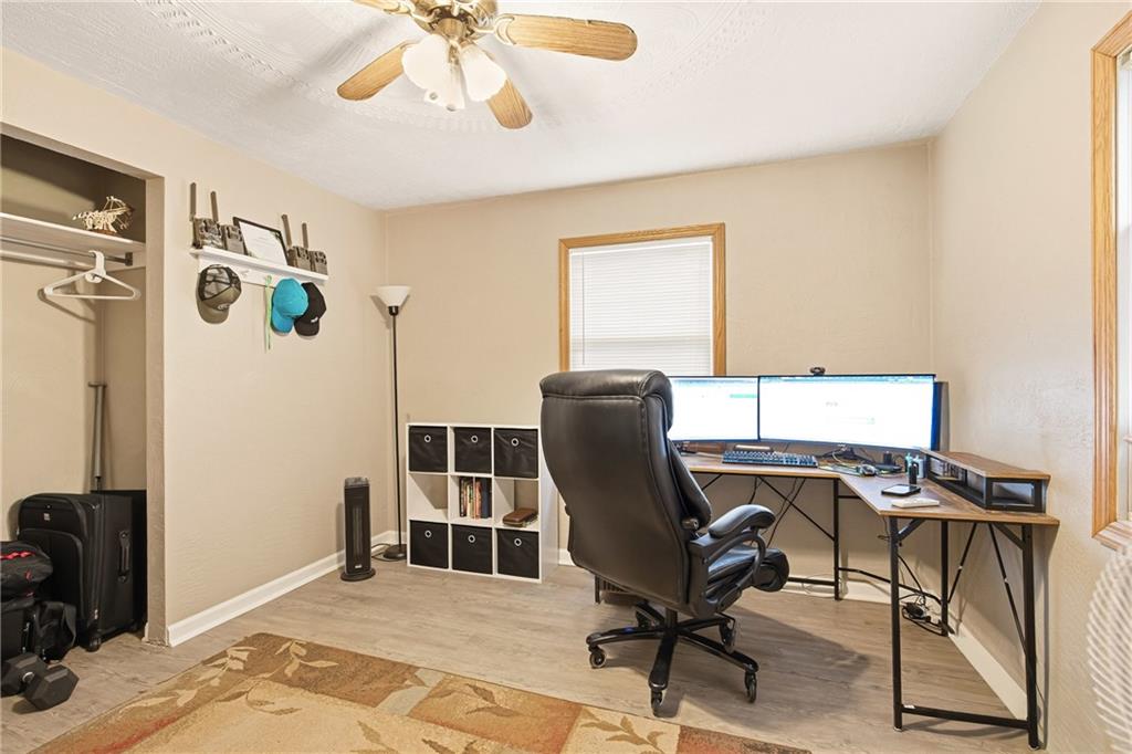 36 3rd Street Cairnbrook, PA 15924 - Photo 25 of 50 a view of a workspace with furniture and a window