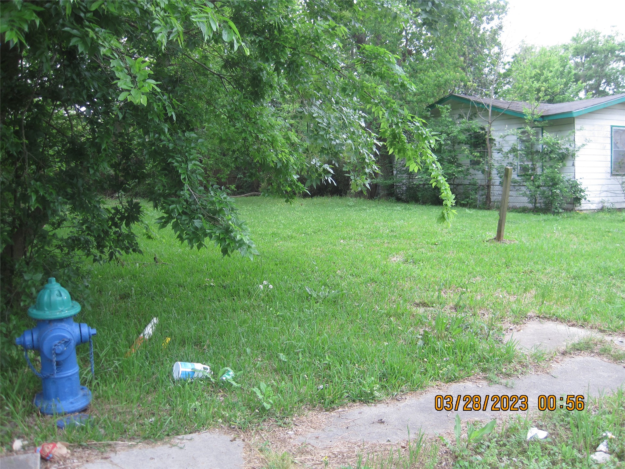 3534 Mainer Street Houston, TX 77021 - Photo 3 of 6 a view of a garden with a fountain