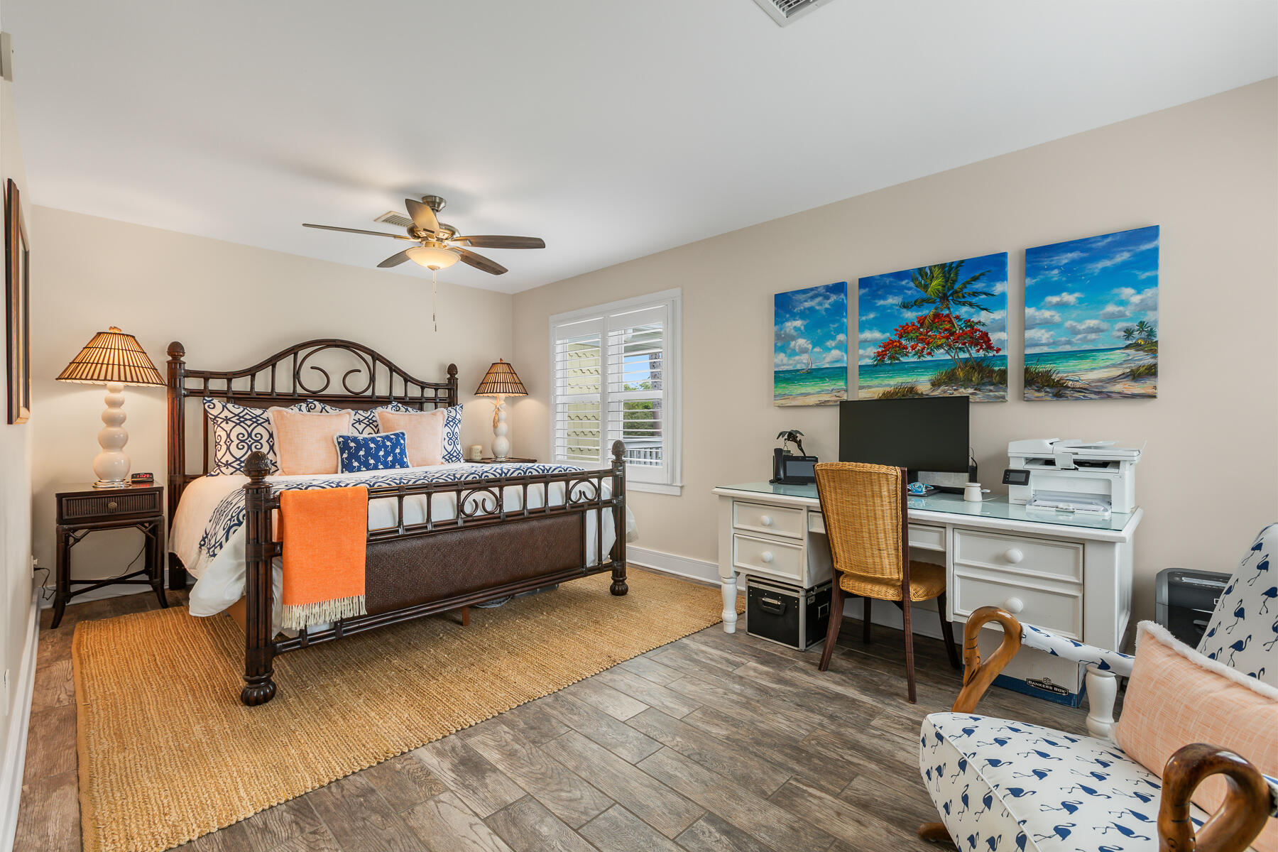 404 Porter Lane, Unit 16 Key West, FL 33040 - Photo 16 of 22 a bedroom with furniture and a window