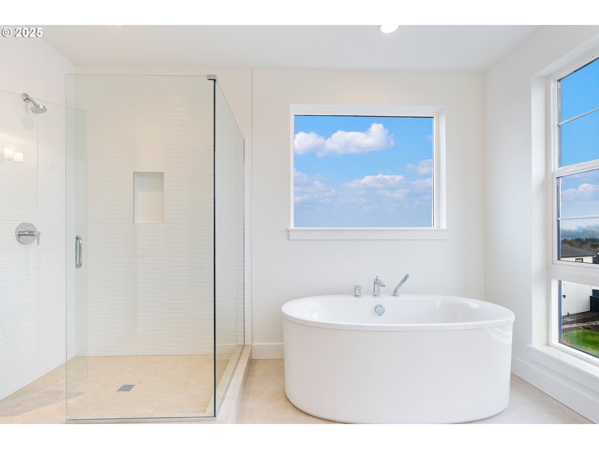 386 West Fir Loop Washougal, WA 98671 - Photo 33 of 45 a white tub sitting next to a bathroom