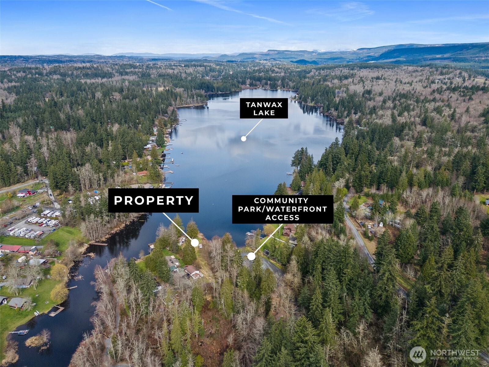 11903 State Game Road Eatonville, WA 98328 - Photo 2 of 24 a view of a city