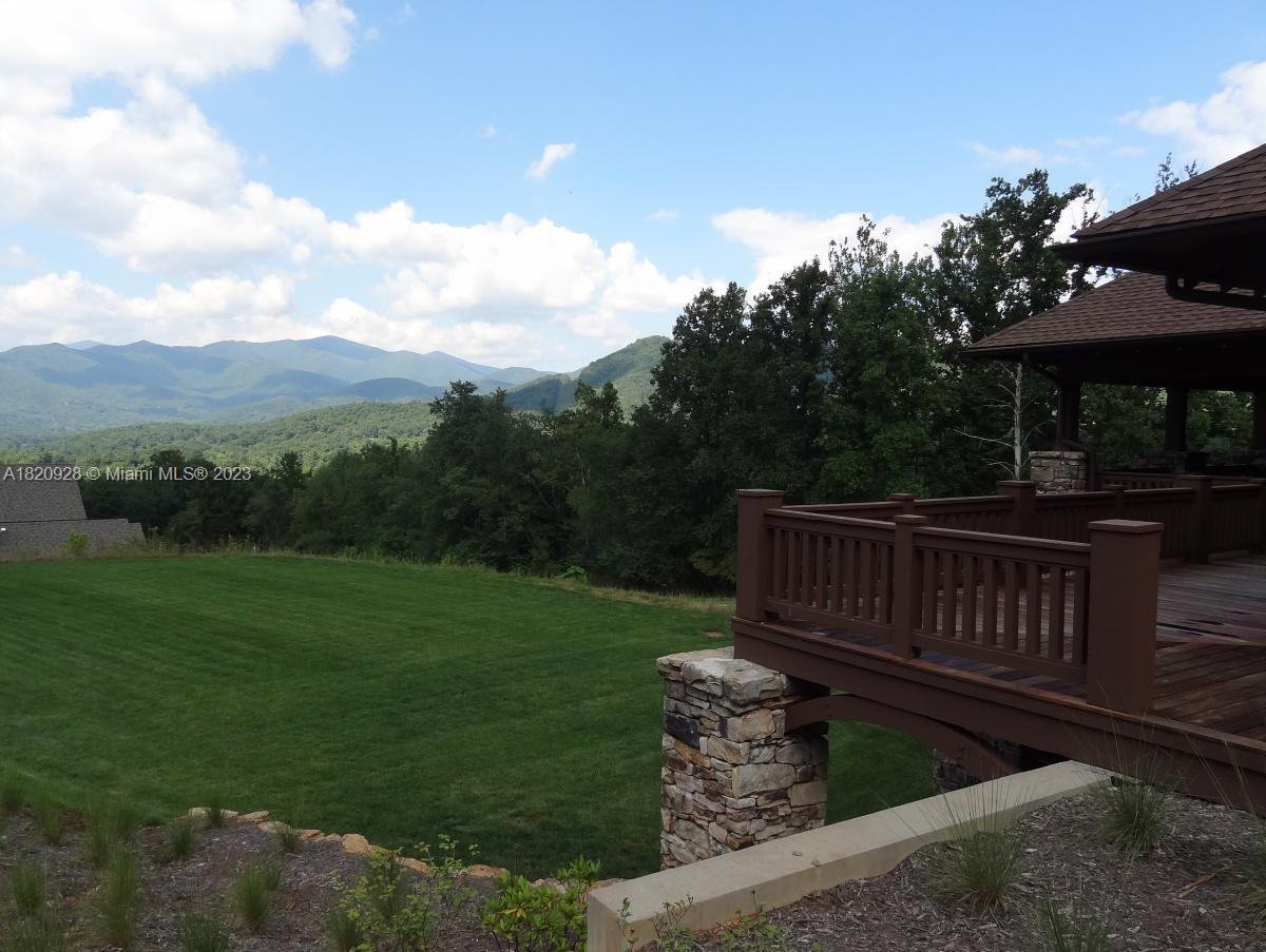 25 Fates Overlook Loop, Unit 103 Black Mountain, NC 28711 - Photo 12 of 21 a view of a chair in the backyard