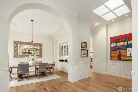 a living room with furniture and window