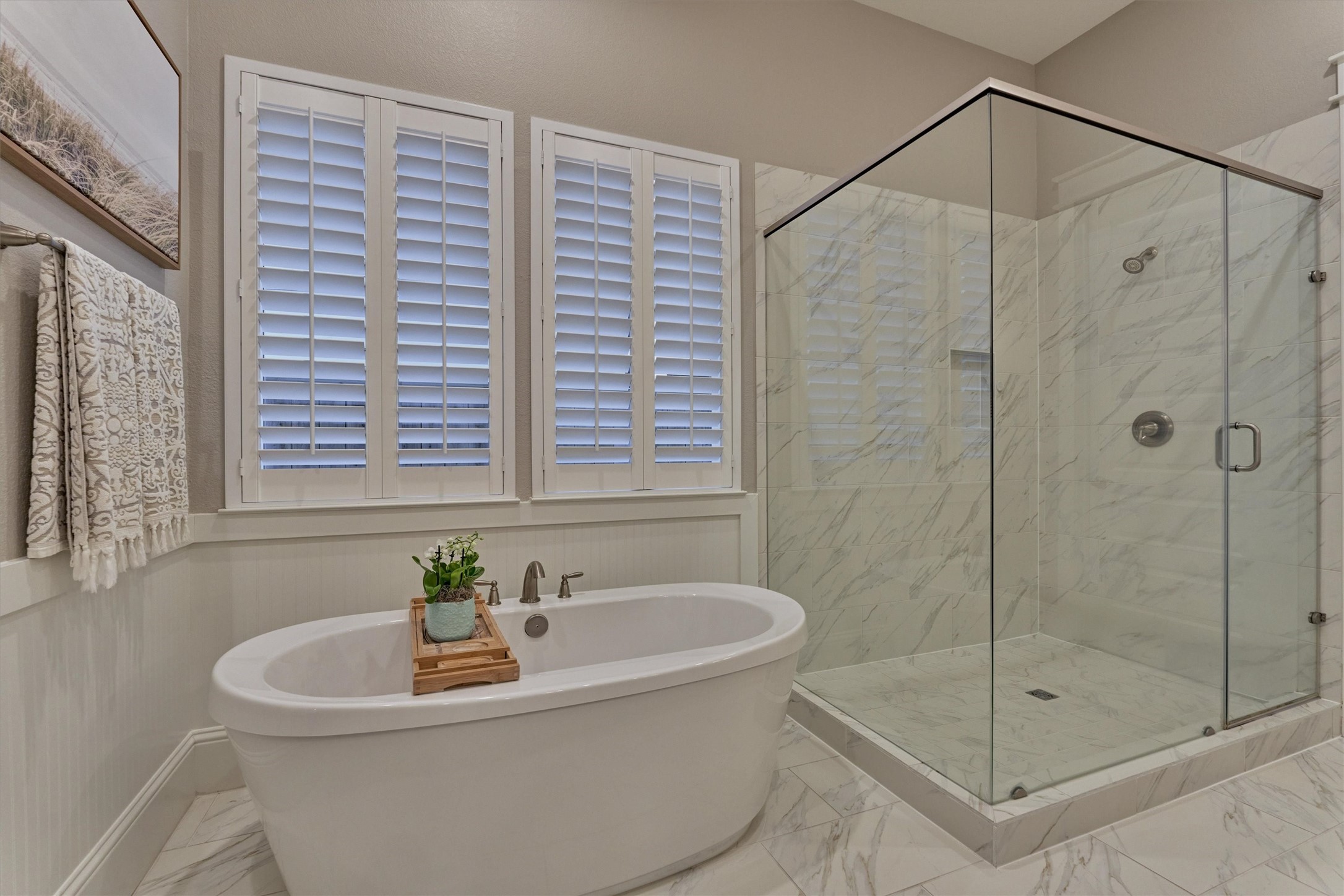 2227 Blue Duck Lane Conroe, TX 77384 - Photo 26 of 50 a bathroom with a bathtub and shower