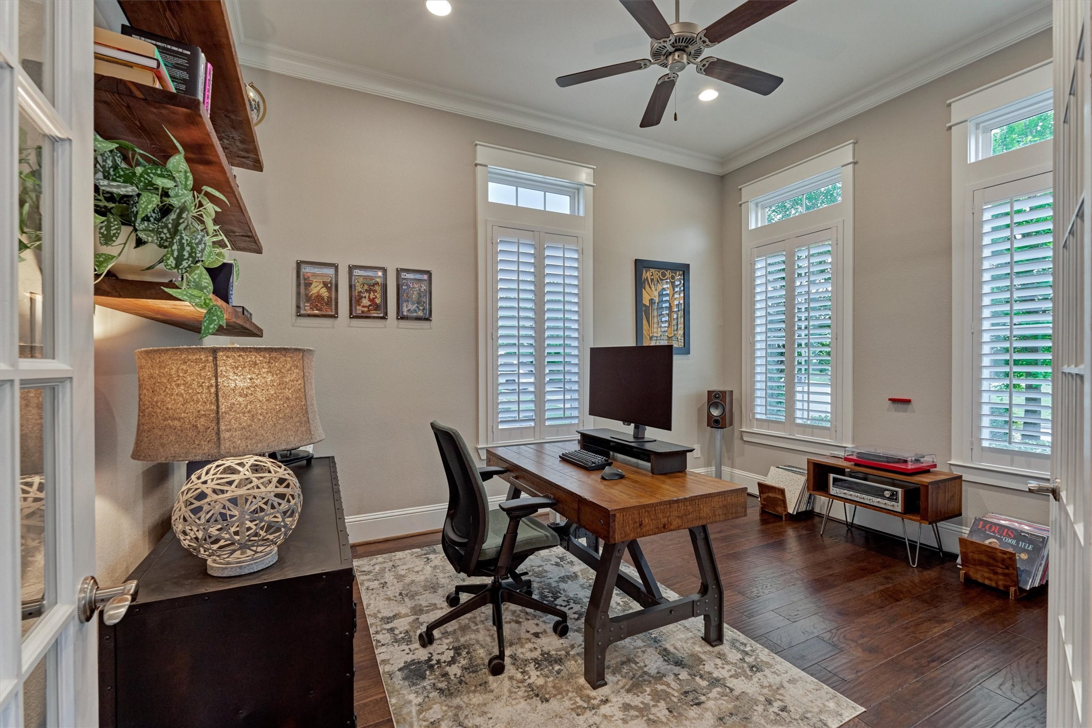 2227 Blue Duck Lane Conroe, TX 77384 - Photo 9 of 50 a workspace with furniture and a window