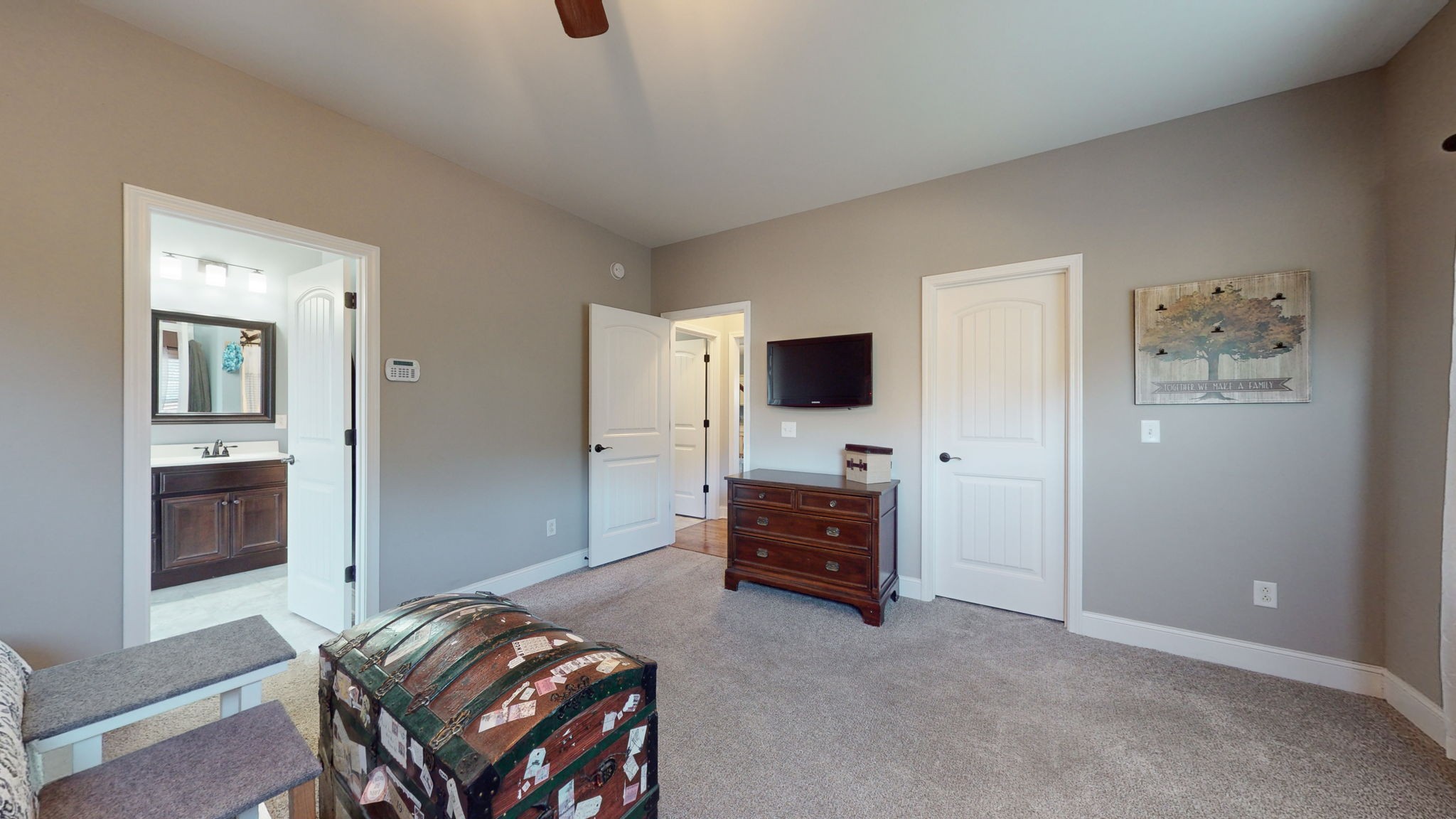 306 Patsy Place Smyrna, TN 37167 - Photo 17 of 34 a bedroom with furniture and a flat screen tv