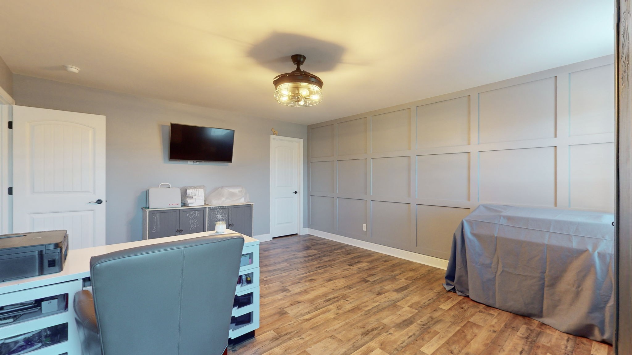 306 Patsy Place Smyrna, TN 37167 - Photo 28 of 34 a living room with furniture and a flat screen tv