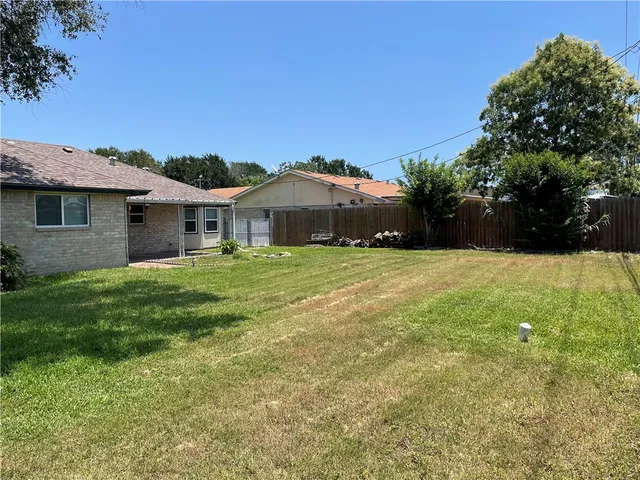 a view of outdoor space and yard