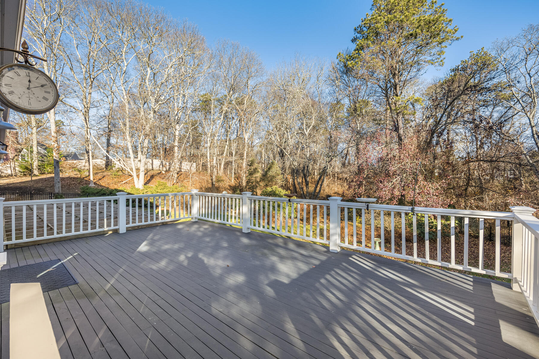 683 Mistic Drive Marstons Mills, MA 02648 - Photo 11 of 50 a view of a wooden deck