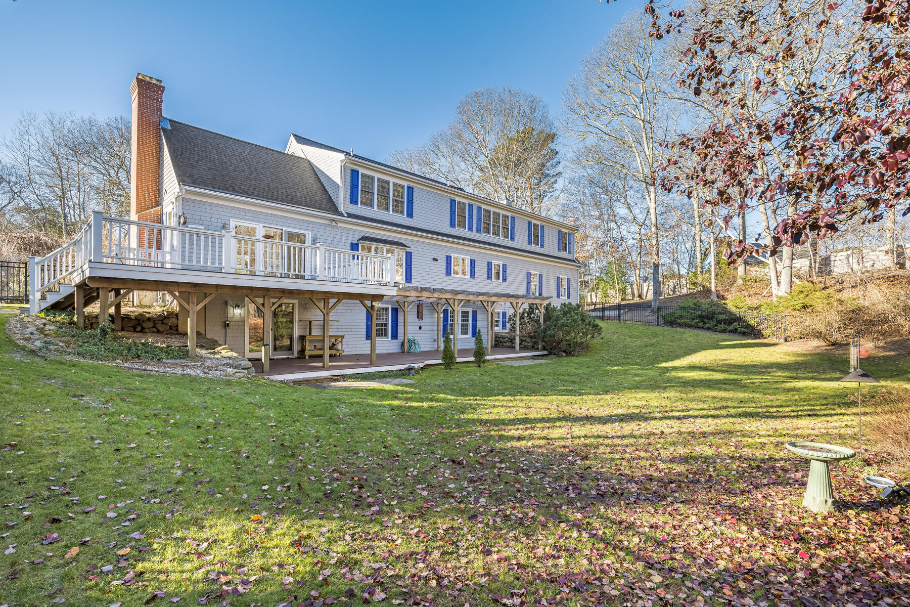 683 Mistic Drive Marstons Mills, MA 02648 - Photo 12 of 50 a view of a house with a yard