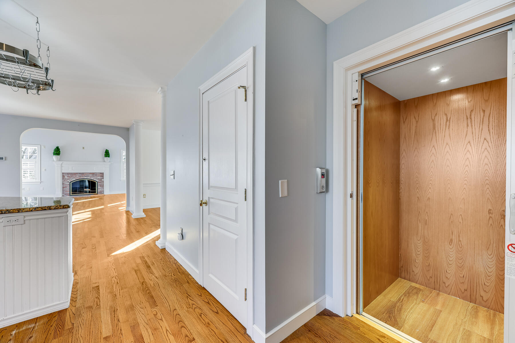 683 Mistic Drive Marstons Mills, MA 02648 - Photo 14 of 50 a view of a kitchen from the hallway