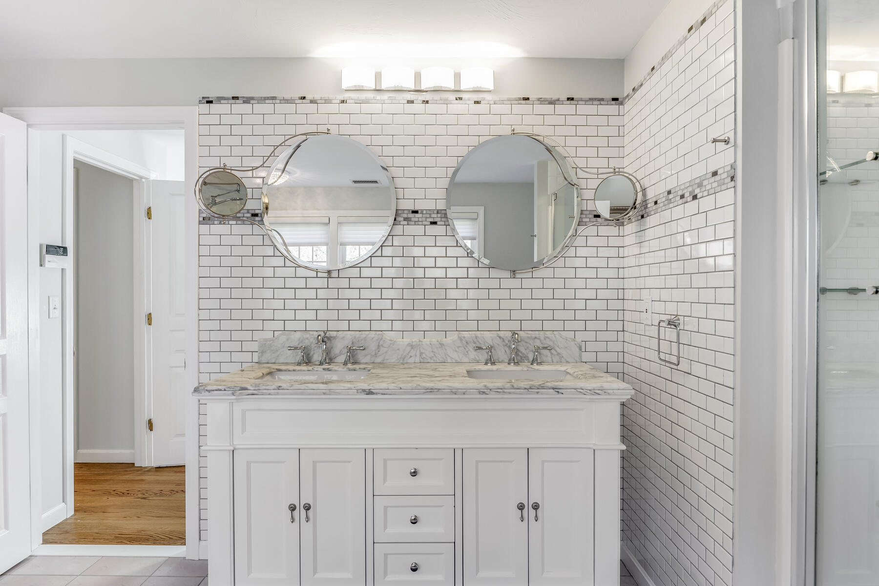 683 Mistic Drive Marstons Mills, MA 02648 - Photo 33 of 50 a bathroom with a sink and a mirror
