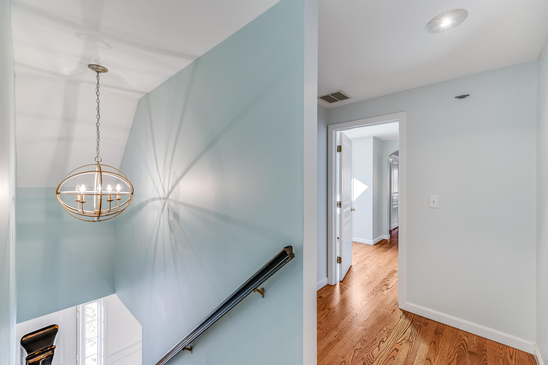 683 Mistic Drive Marstons Mills, MA 02648 - Photo 41 of 50 a view of a hallway with wooden floor and dining room