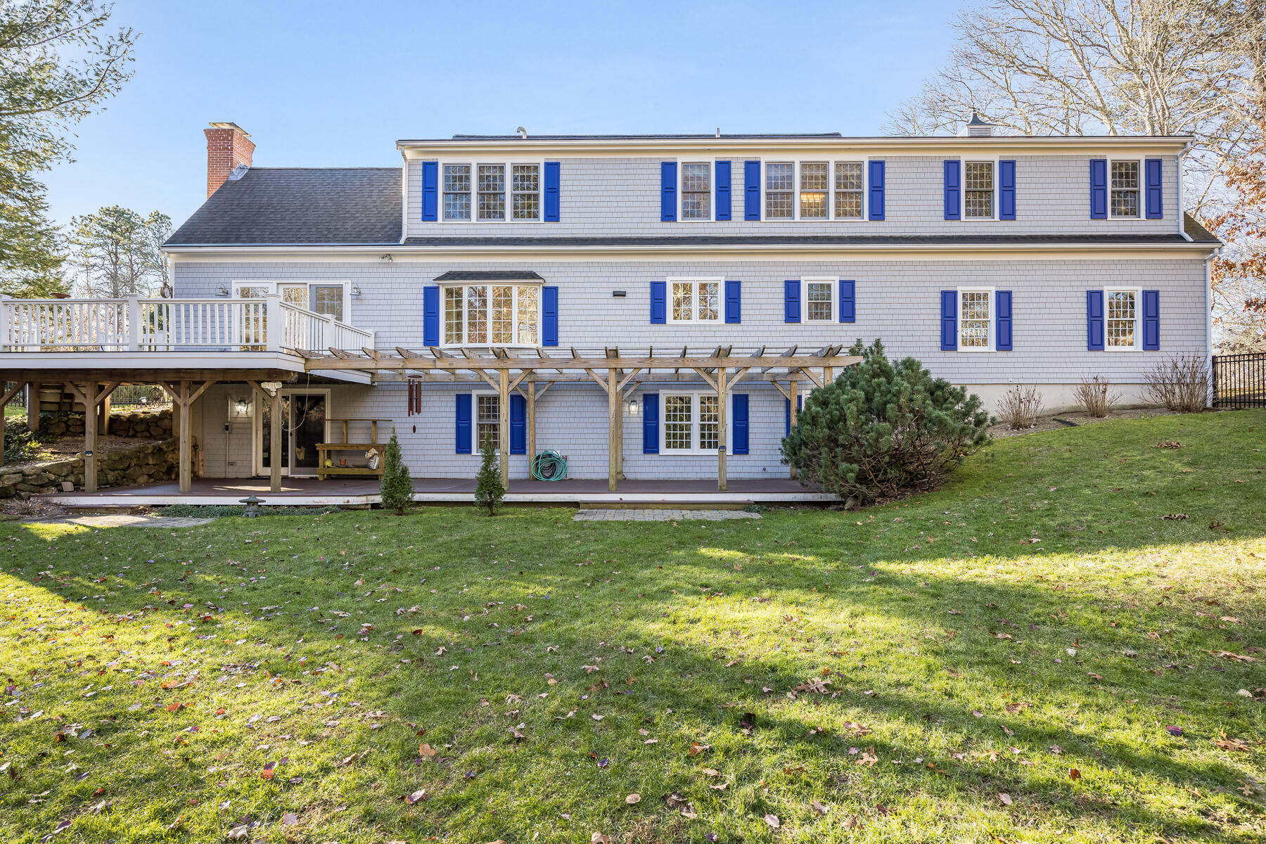 683 Mistic Drive Marstons Mills, MA 02648 - Photo 47 of 50 a house view with a garden space