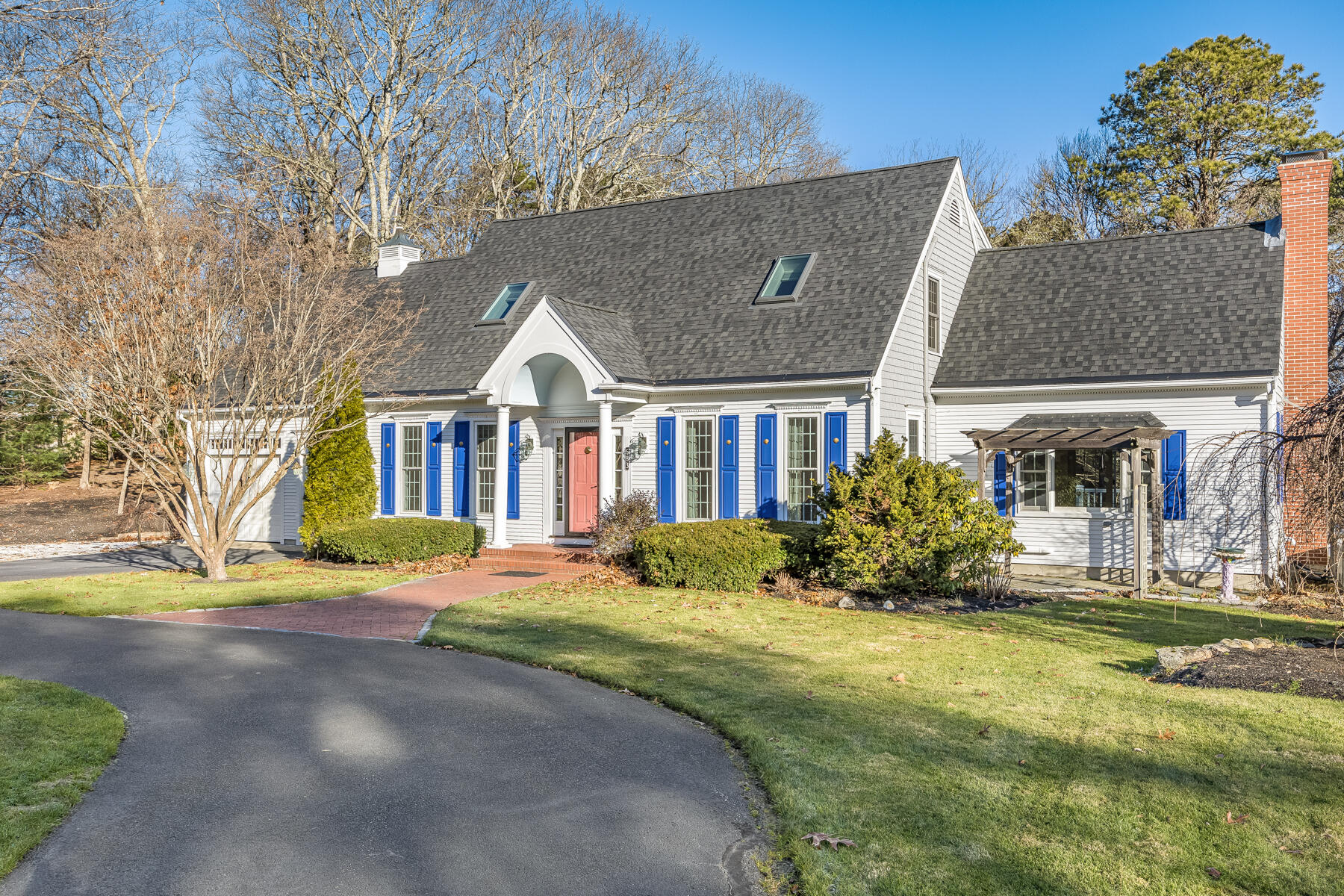 683 Mistic Drive Marstons Mills, MA 02648 - Photo 48 of 50 a view of house with outdoor space and sitting area
