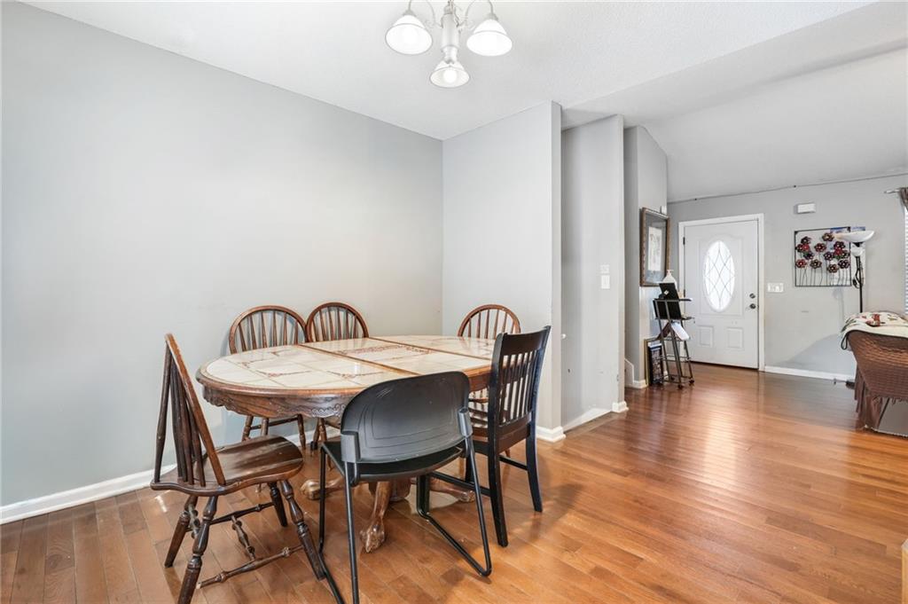 367 Benjamin Drive Rockmart, GA 30153 - Photo 11 of 34 a view of a dining room with furniture and wooden floor