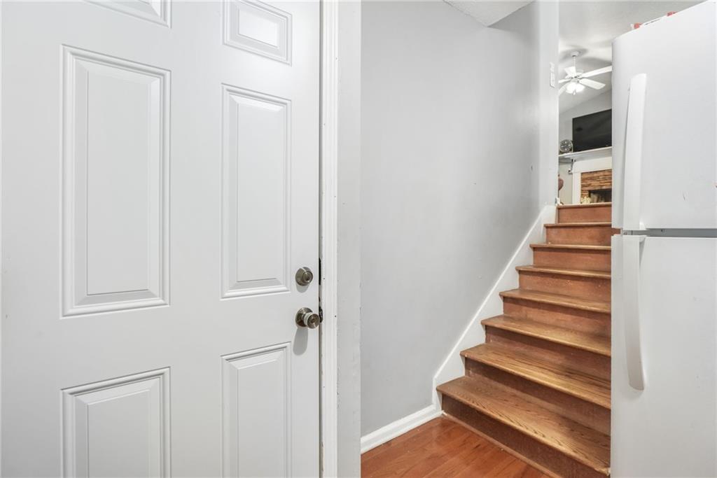 367 Benjamin Drive Rockmart, GA 30153 - Photo 15 of 34 a view of entryway with wooden floor