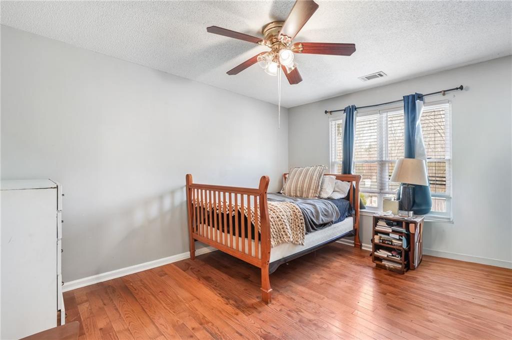 367 Benjamin Drive Rockmart, GA 30153 - Photo 28 of 34 a bedroom with furniture and wooden floor