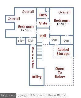 55 Seminary Farm Road Lutherville-Timonium, MD 21093 - Photo 24 of 24 2nd Floor Plan