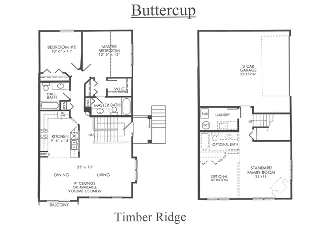 286 Timber Ridge Court Joliet, IL 60431 - Photo 2 of 2 a picture of a floor plan