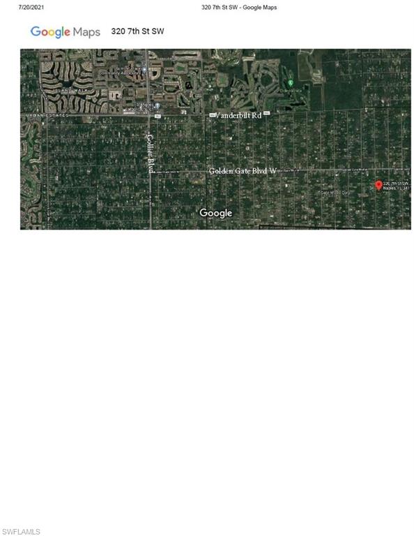 320 7th Street Southwest Naples, FL 34117 - Photo 2 of 3 a view of an outdoor space