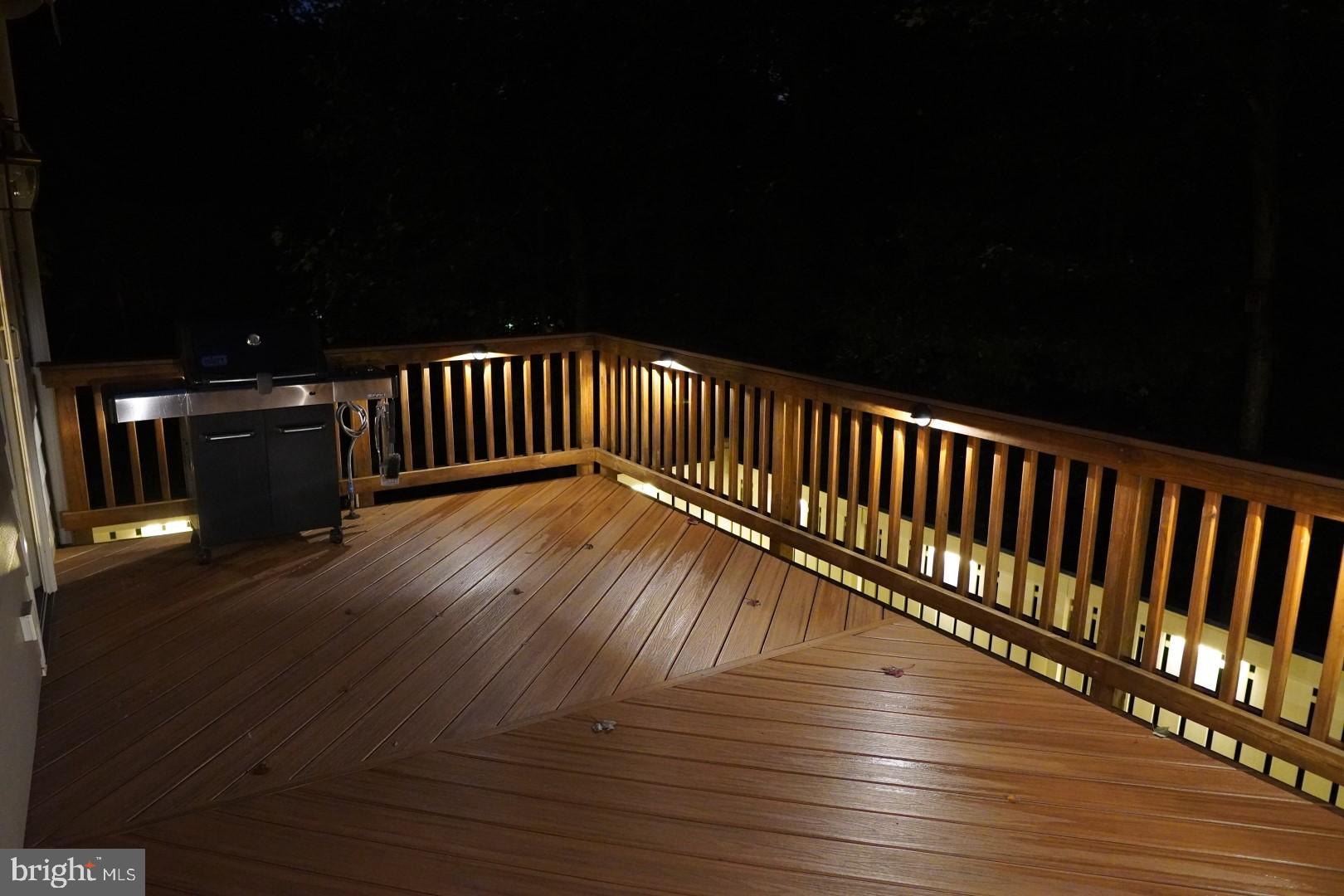 1537 Autumn Ridge Circle Reston, VA 20194 - Photo 33 of 43 Deck at Night