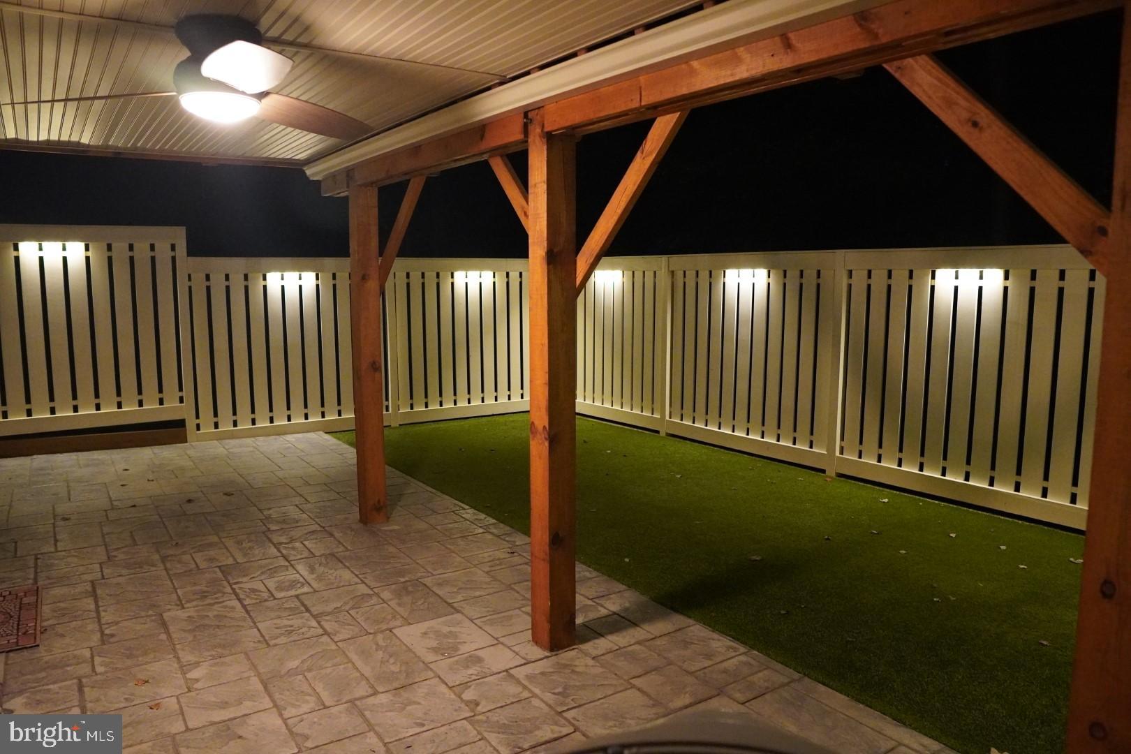 1537 Autumn Ridge Circle Reston, VA 20194 - Photo 36 of 43 Backyard at Night