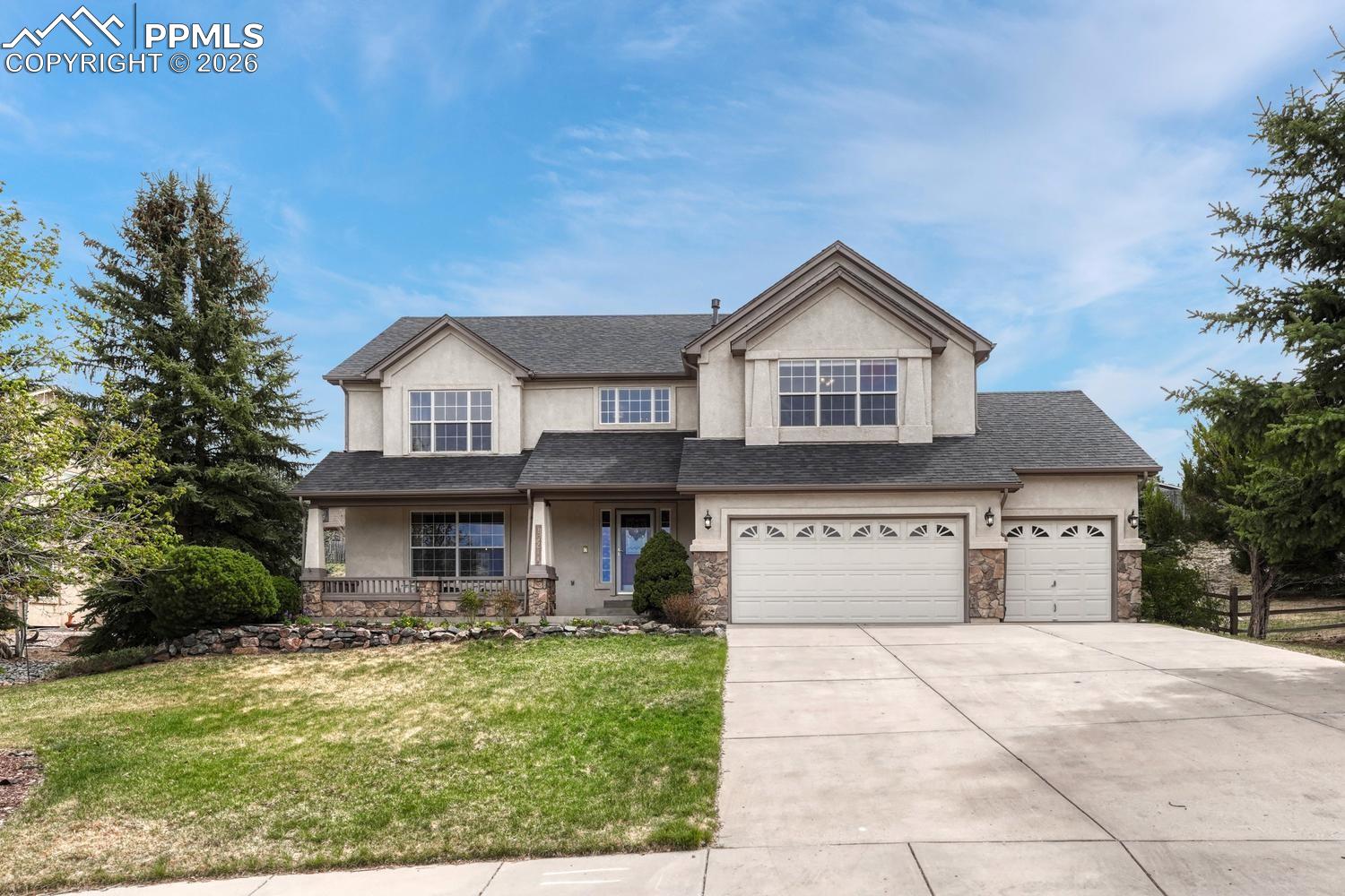 15211 Ridgefield Lane Colorado Springs, CO 80921 - Photo 1 of 47 Beautiful 2-story in High Meadow at Fox Run!