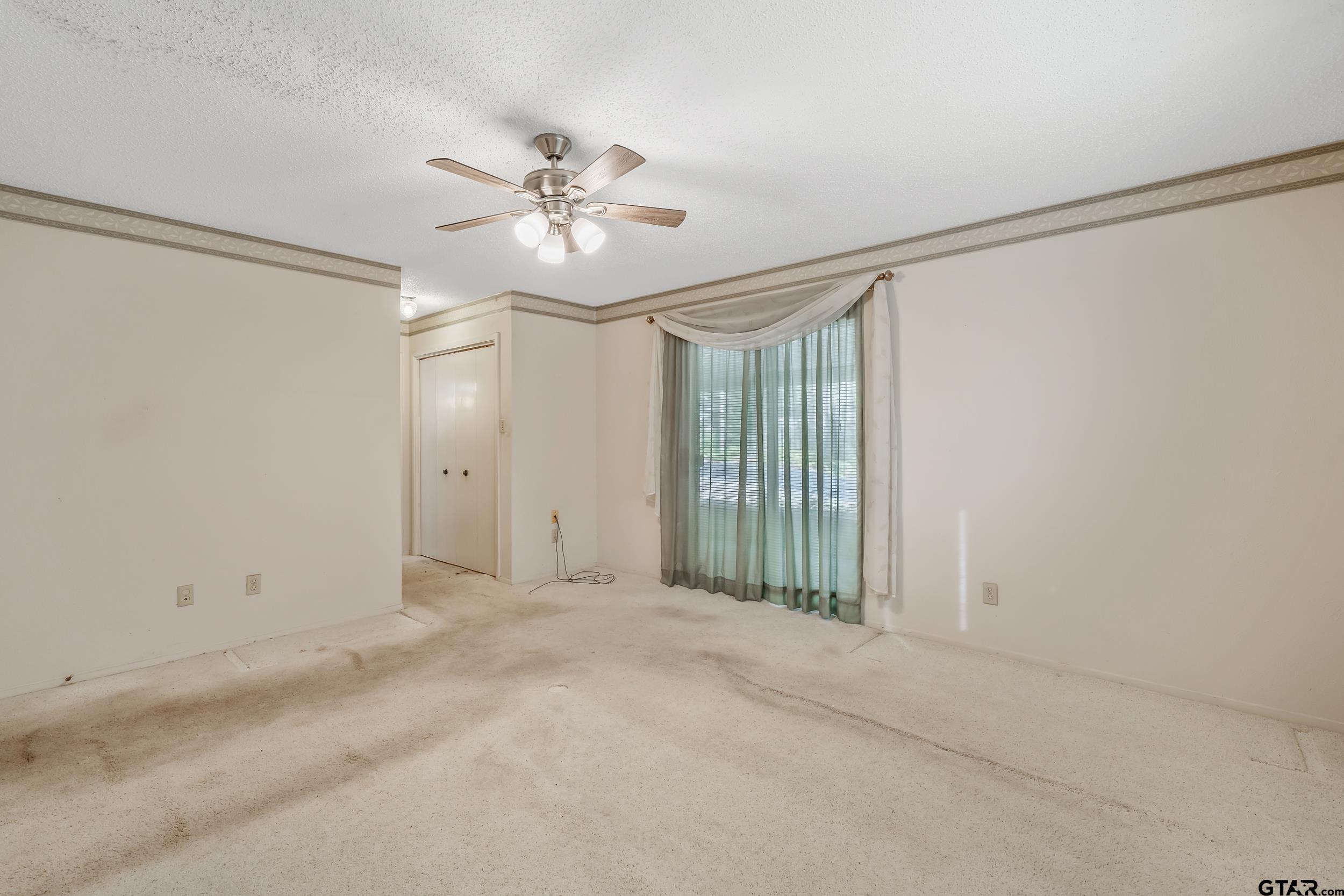 331 Bent Horseshoe Lane Holly Lake Ranch, TX 75765 - Photo 29 of 44 a view of an empty room with a window