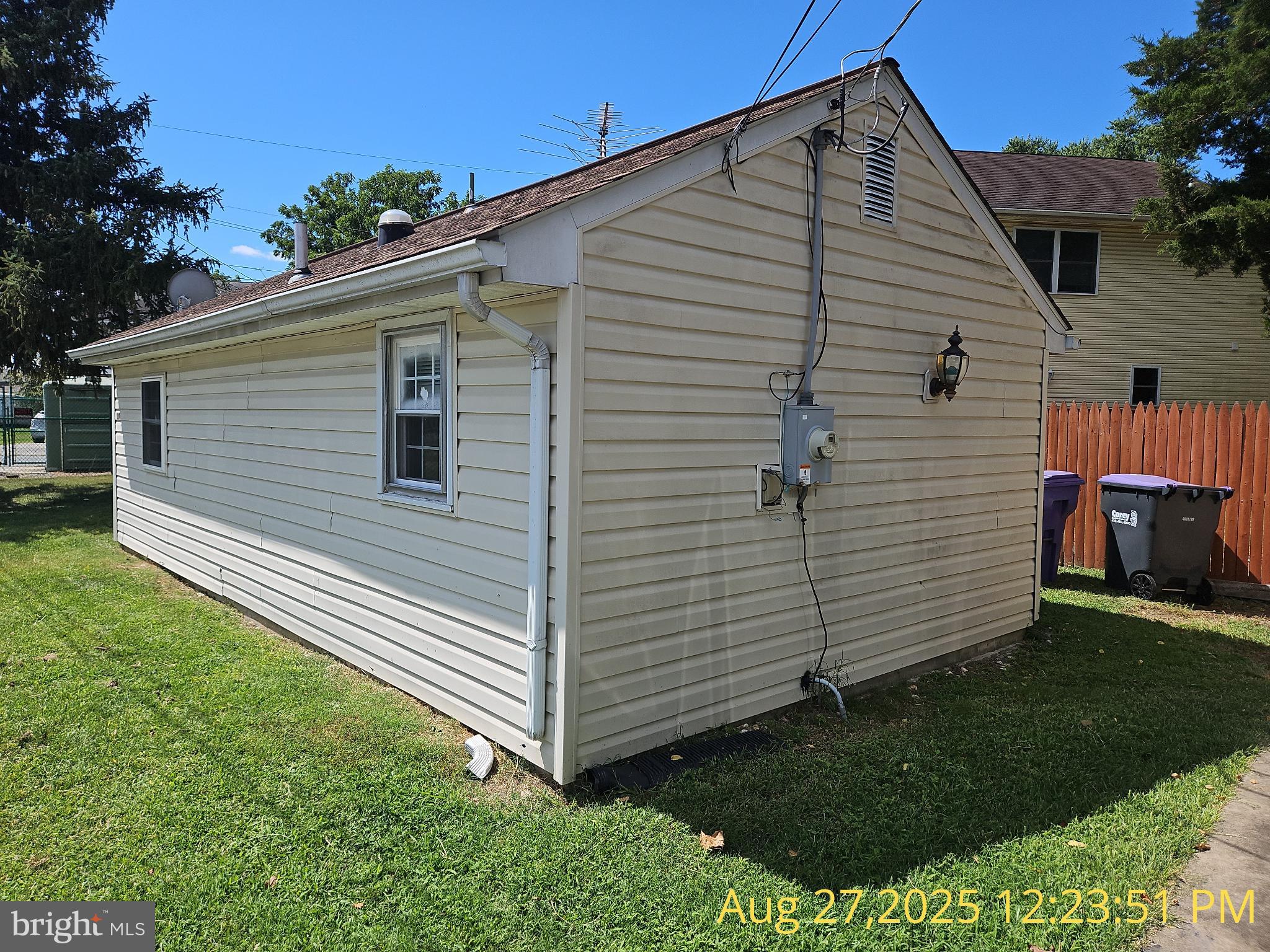 139 Wilson Street Cecilton, MD 21913 - Photo 4 of 10 a view of a back yard of the house