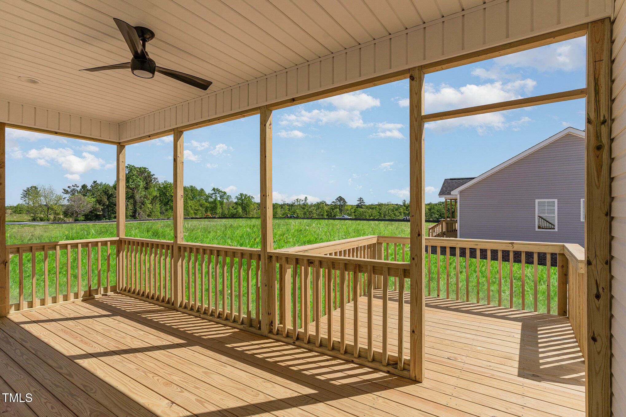 30 Tee Drive Selma, NC 27576 - Photo 26 of 28 a view of balcony with wooden floor