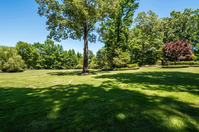 a view of a golf course