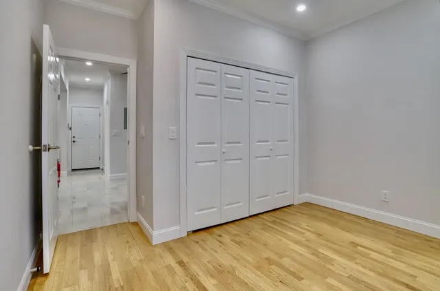 wooden floor in an empty room